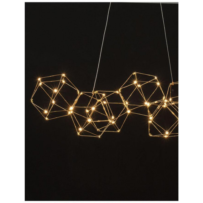 Φωτιστικό LED 33.6W 3000k Χρυσό Nebula 9186807 NOVA LUCE