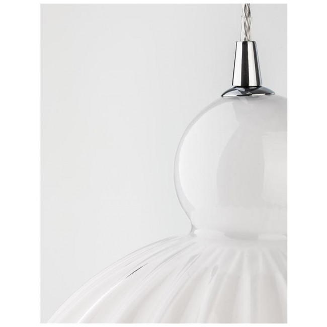 Φωτιστικό Μονόφωτο GU10 Λευκό Και Χρώμιο Odell 9190883 NOVA LUCE