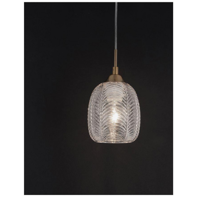 Φωτιστικό Μονόφωτο E27 Χρυσό Και Διάφανο Vario 9191541 NOVA LUCE