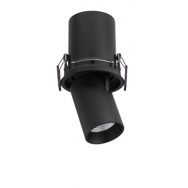 Σπότ Χωνευτό LED 12W 3000K Μαύρο Κινητό Pin 9232131 NOVA LUCE