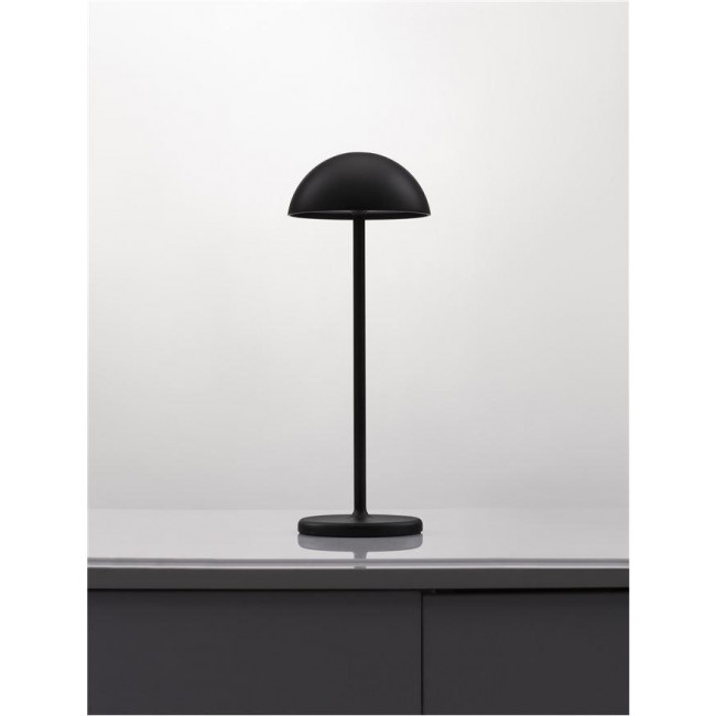 Πορτατίφ LED 2W 3000k Μαύρο Φορητό Rose 9281381 NOVA LUCE