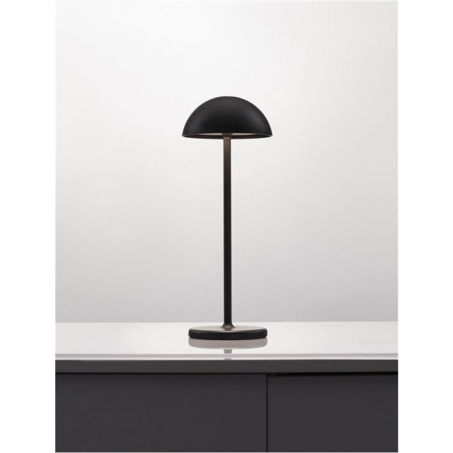 Πορτατίφ LED 2W 3000k Μαύρο Φορητό Rose 9281381 NOVA LUCE