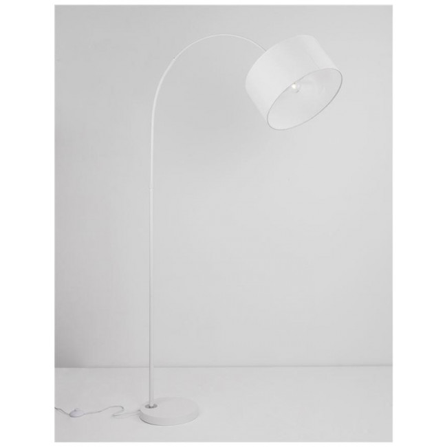 Φωτιστικό Δαπέδου E27 Λευκό Sama 9401653 NOVA LUCE