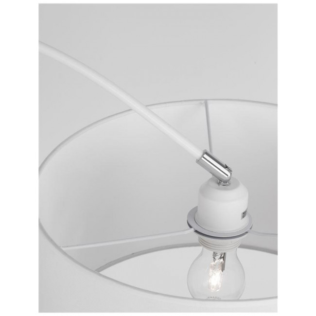 Φωτιστικό Δαπέδου E27 Λευκό Sama 9401653 NOVA LUCE