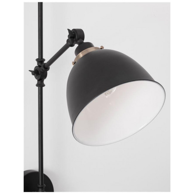 Απλίκα E27 Μαύρο Virgo 9420850 NOVA LUCE