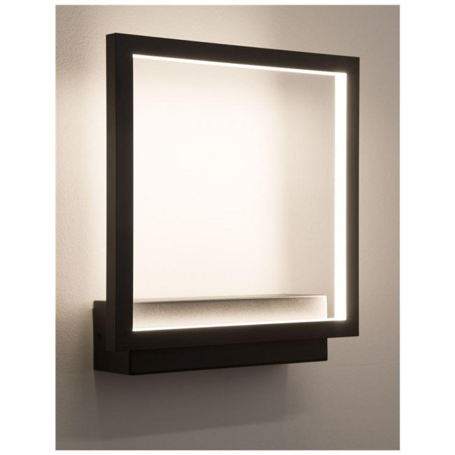 Απλίκα LED 18W 3000k Μαύρο Cornice 9421751 NOVA LUCE