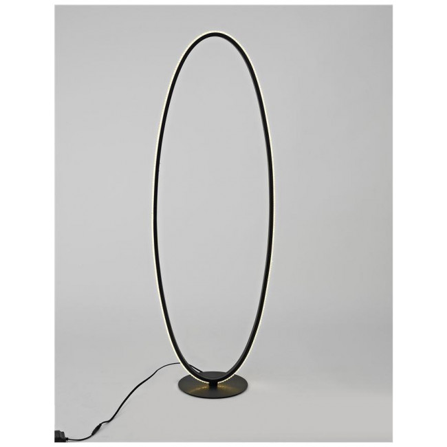 Φωτιστικό Δαπέδου LED 35W 3000k Μαύρο Nager 9481096 NOVA LUCE
