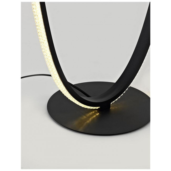 Φωτιστικό Δαπέδου LED 35W 3000k Μαύρο Nager 9481096 NOVA LUCE