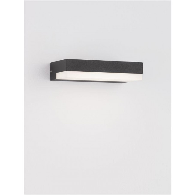 Απλίκα LED 6W 3000k Ανθρακί Pure 9492560 NOVA LUCE