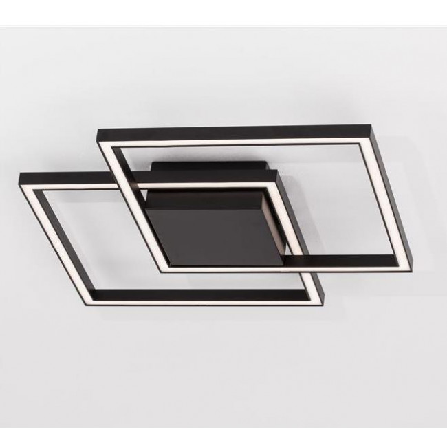 Φωτιστικό LED 25W 3000k Μαύρο Bilbao 9500822 NOVA LUCE