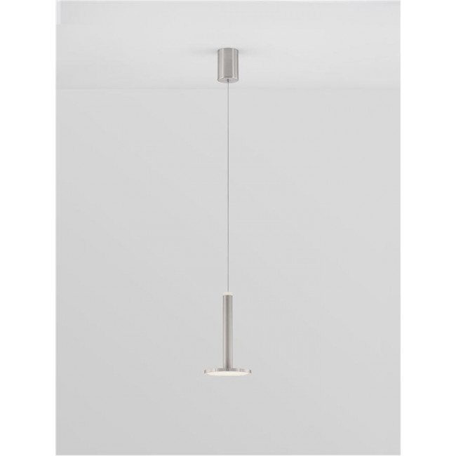 Φωτιστικό LED 11W 3000k Νίκελ Palencia 9695227 NOVA LUCE