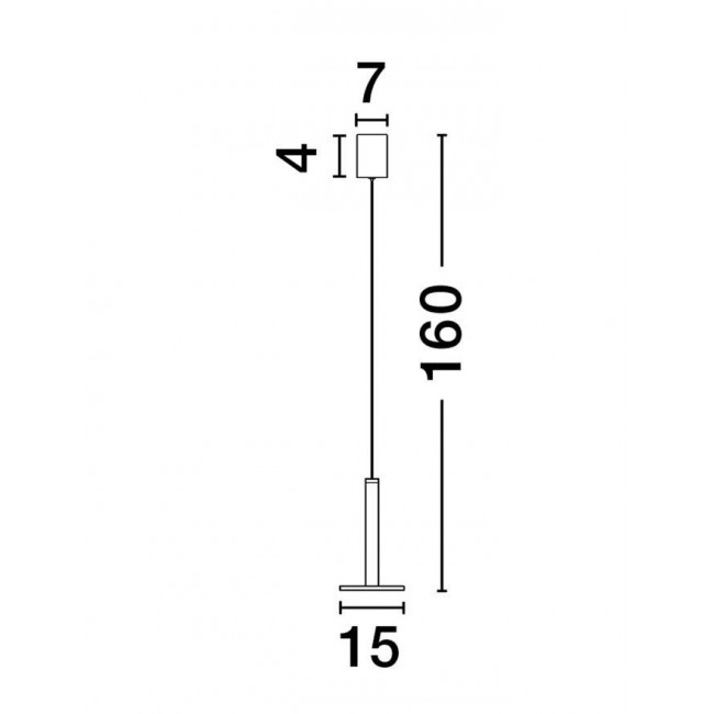 Φωτιστικό LED 11W 3000k Νίκελ Palencia 9695227 NOVA LUCE