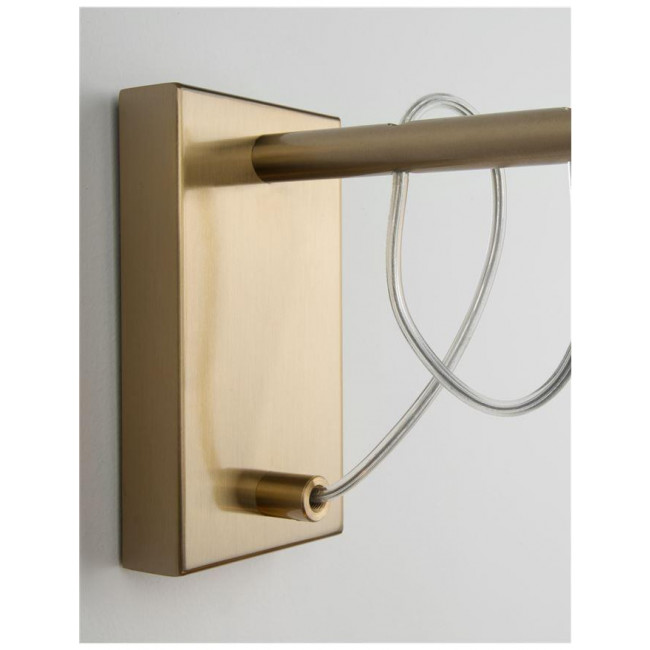 Απλίκα E14 Χρυσό Και Διάφανο 9738200 NOVA LUCE