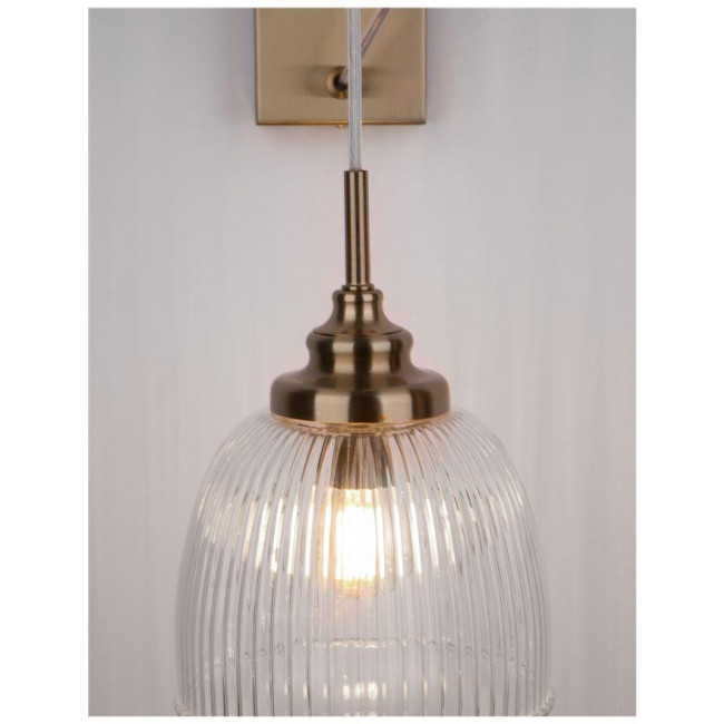 Απλίκα E14 Χρυσό Και Διάφανο 9738200 NOVA LUCE