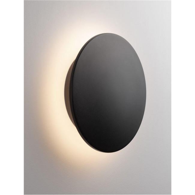 Απλίκα LED 12W 3000k Μαύρο Valno 9923418 NOVA LUCE