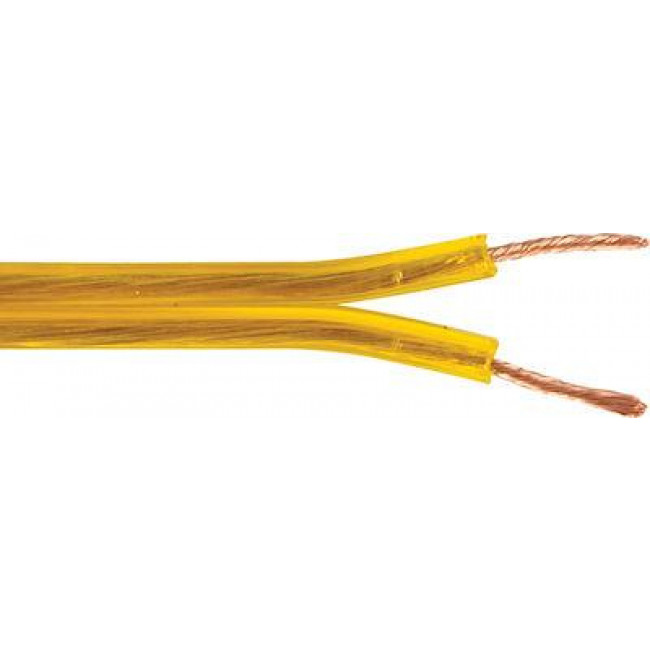 Καλώδιο NYFAZ HO3VH-H 2x0.75mm² Πλακέ Χρυσό SALCAVI