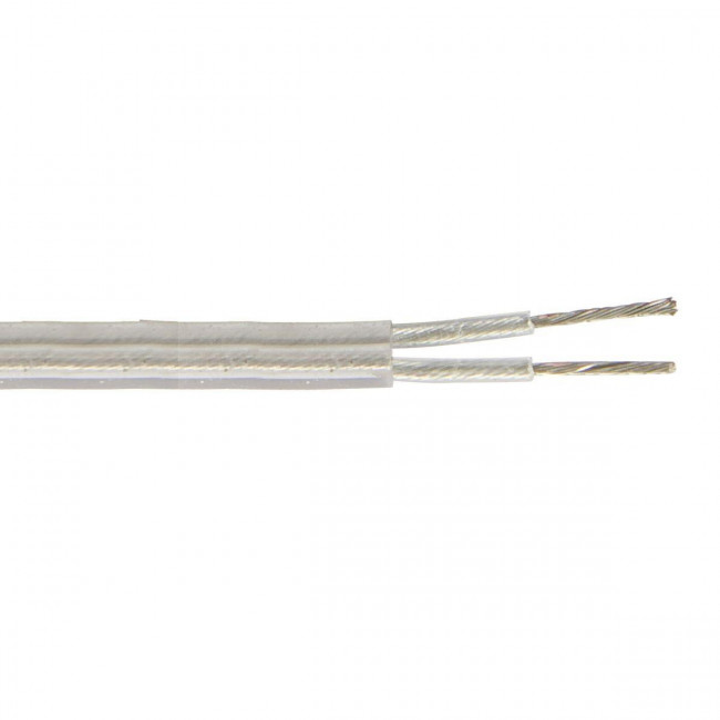 Καλώδιο H03VV-F 2x0.75mm² Στρογγυλό Διάφανο SALCAVI