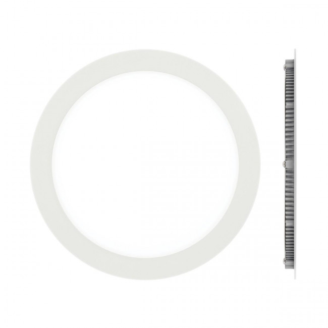 Πάνελ LED Χωνευτό 24W 4000k Στρογγυλό Λευκό VK/04017/W/C VK LED