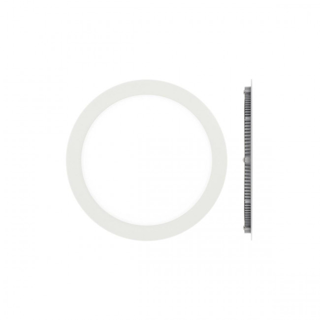 Πάνελ LED Χωνευτό 15W 4000k Στρογγυλό Λευκό VK/04049/W/C VK LED
