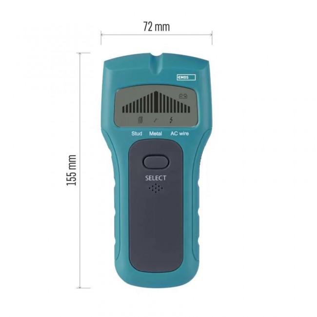 Ανιχνευτής Καλωδίων, Μετάλλου Και Ξύλου M0501 EMOS
