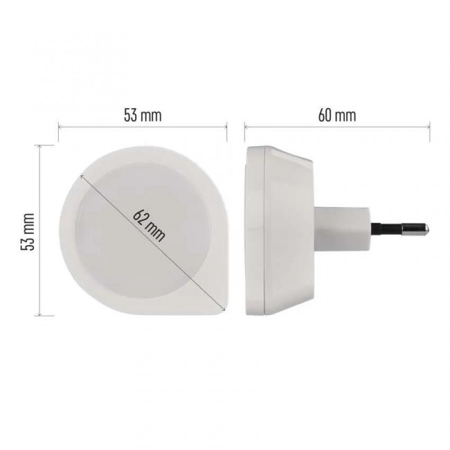 Φωτάκι Νυχτός LED Με Φωτοκύτταρο P3314 EMOS