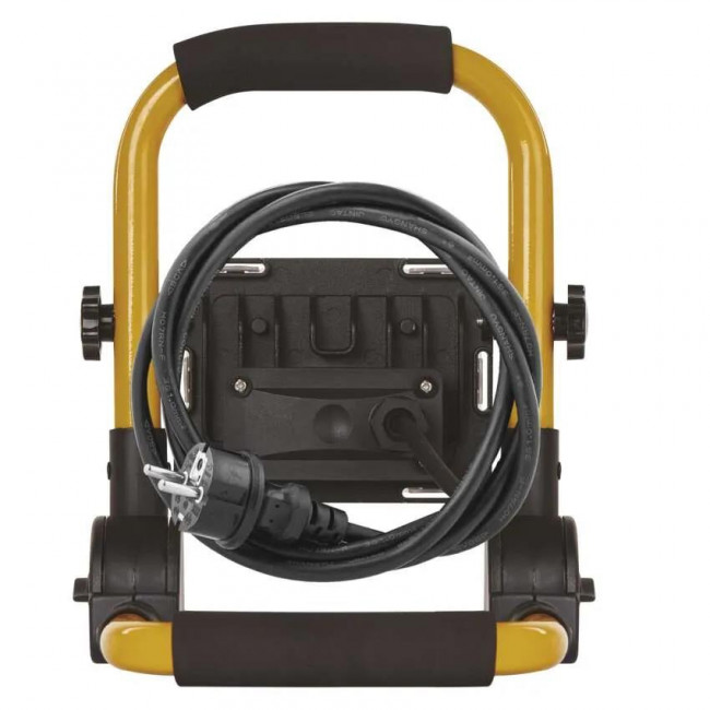 Προβολέας LED 21W 4000K Φορητός Μαύρο Και Κίτρινο 230V EMOS