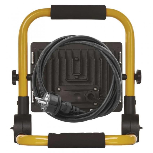 Προβολέας LED 51W 4000K Φορητός Μαύρο Και Κίτρινο 230V EMOS