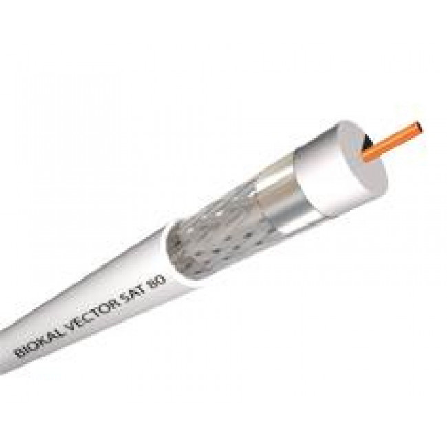 Καλώδιο Ομοαξονικό 75Ohm Vector Sat 80 ACCORDIA