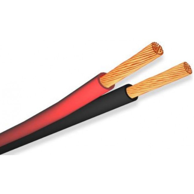 Καλώδιο Ηχείων 2x1.50mm² Μαύρο-Κόκκινο RB series ACCORDIA