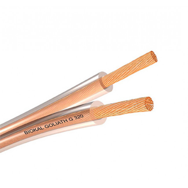 Καλώδιο Ηχείων 2x4.00mm² Διάφανο Goliath 510 ACCORDIA