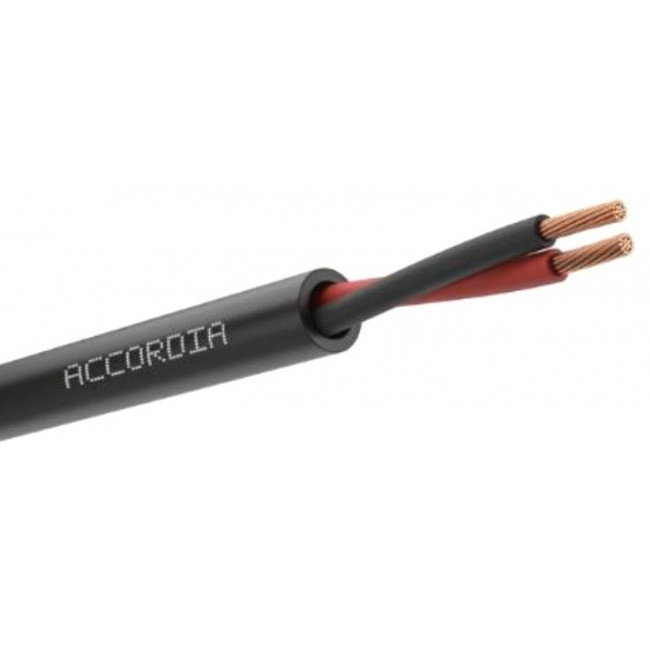 Καλώδιο Ηχείων 2x1.50mm² Μαύρο SR series AW ACCORDIA