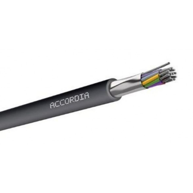 Καλώδιο Συναγερμού 8Χ0.22mm² Επικασσιτερωμένο Θωρακισμένο SC-8TS All Weather ACCORDIA
