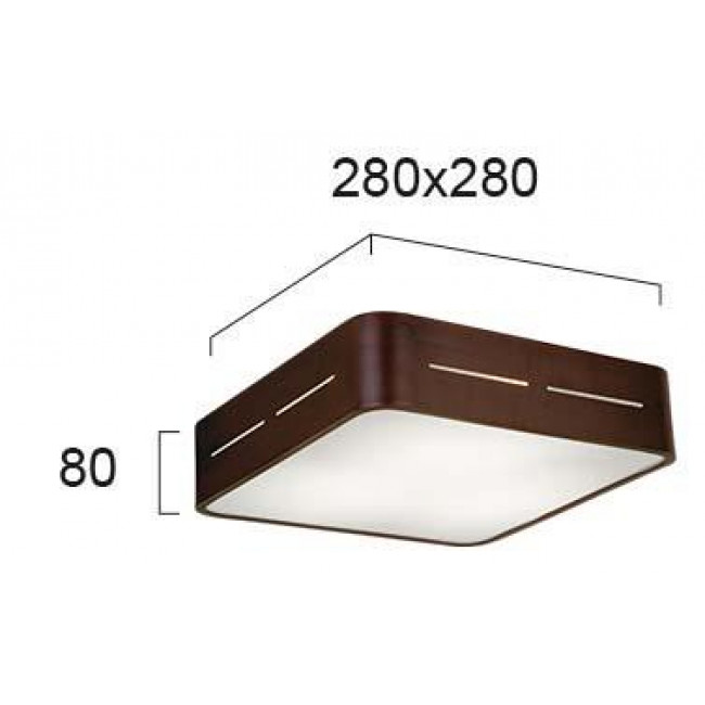 Πλαφονιέρα E27 Wenque Terry 4104201 VIOKEF