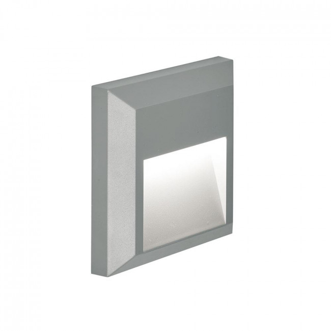 Απλίκα LED 1.5W 3000k Γκρί Leros Plus 4137800 VIOKEF