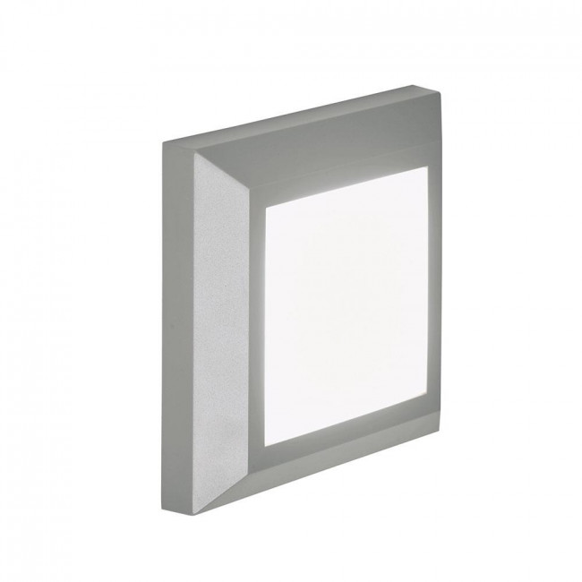 Απλίκα LED 3.5W 3000k Γκρι Leros Plus 4137900 VIOKEF
