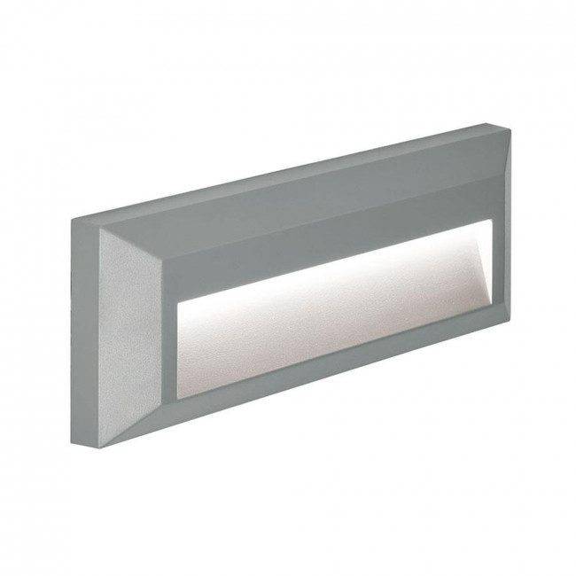 Απλίκα LED 3W 3000k Γκρι Leros Plus 4138100 VIOKEF
