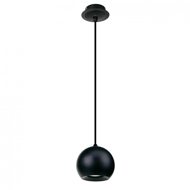 Φωτιστικό Μονόφωτο GU10 Μαύρο Ball 4141400 VIOKEF