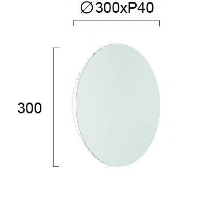 Απλίκα LED 9W 3000k Λευκό Kyklos 4193800 VIOKEF