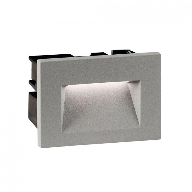 Φωτιστικό Χωνευτό LED 3W 3000k Γκρί ΙΡ65 Theta 4198800 VIOKEF
