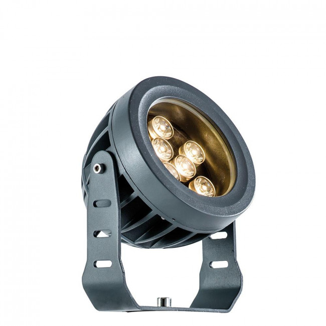 Σποτ Επίτοιχο LED 9W 3000k Ανθρακί Ermis 4205100 VIOKEF