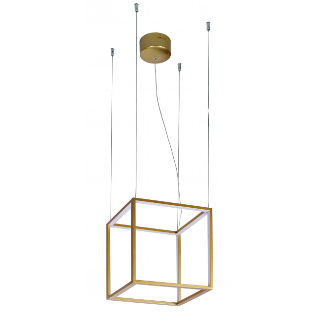 Φωτιστικό LED 36W 3000k Χρυσό Gold Cube 4207100 VIOKEF