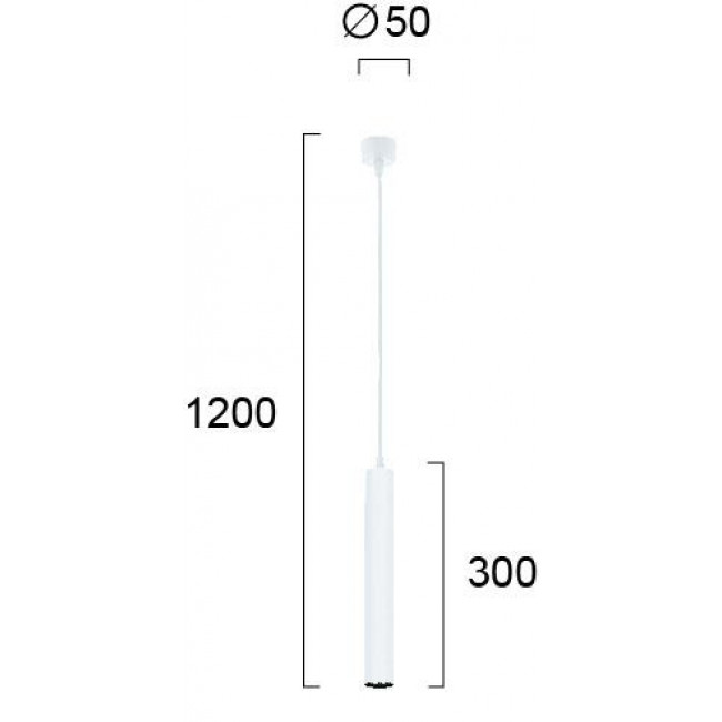 Φωτιστικό LED 10W 3000k Λευκό Nestor 4214300 VIOKEF