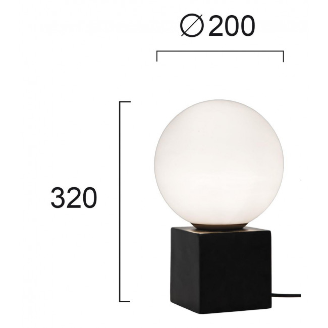 Πορτατίφ E27 Μαύρο Lin 4217400 VIOKEF