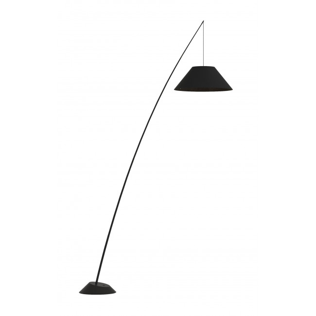 Φωτιστικό Δαπέδου Ε27 Μαύρο Rod 4221000 VIOKEF