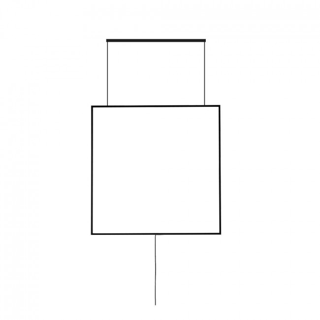 Απλίκα LED 28W 3000k Μαύρο Shadow 4222200 VIOKEF