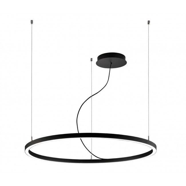 Φωτιστικό LED 46W 3000k Μαύρο Verdi 4224101 VIOKEF
