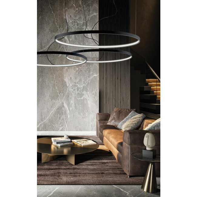 Φωτιστικό LED 69W 4000k Μαύρο Verdi 4224401 VIOKEF
