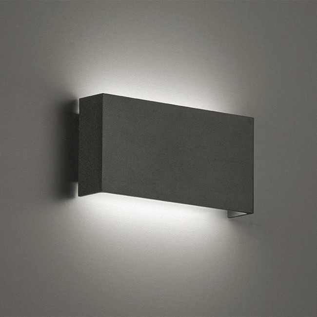 Απλίκα LED 10W 3000K Μαύρο Quadro 4226200 VIOKEF