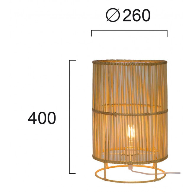 Πορτατίφ E27 Φυσικό Leta 4228000 VIOKEF