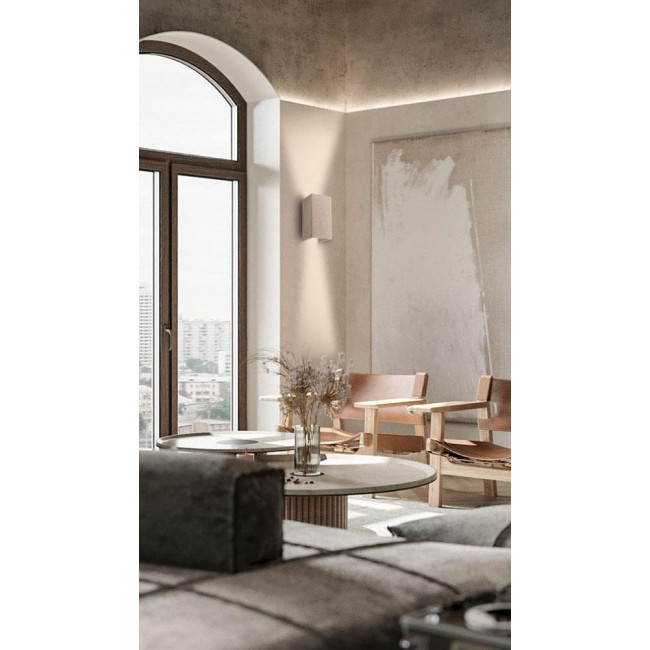 Απλίκα LED 12W 3000K Γκρι Τrick 4240900 VIOKEF